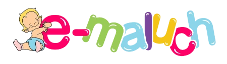 Logo E-maluch – sieć żłobków i przedszkoli w Łodzi i Ksawerowie
